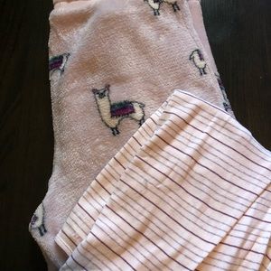 Purple Denver Hayes lama pajamas